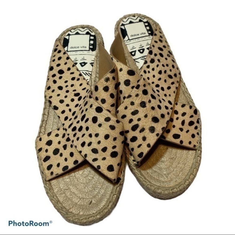 ▶️Dolce Vita◀️ Cheetah print sandals